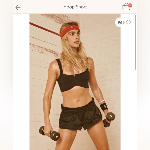 Free People Hoop Shorts - Picture 3 of 9